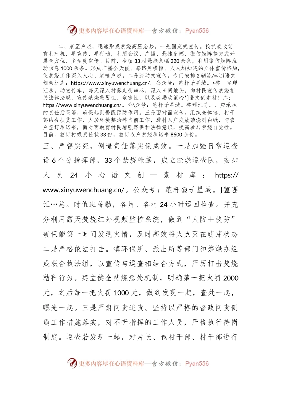 XX推进禁烧工作总结.docx_第2页