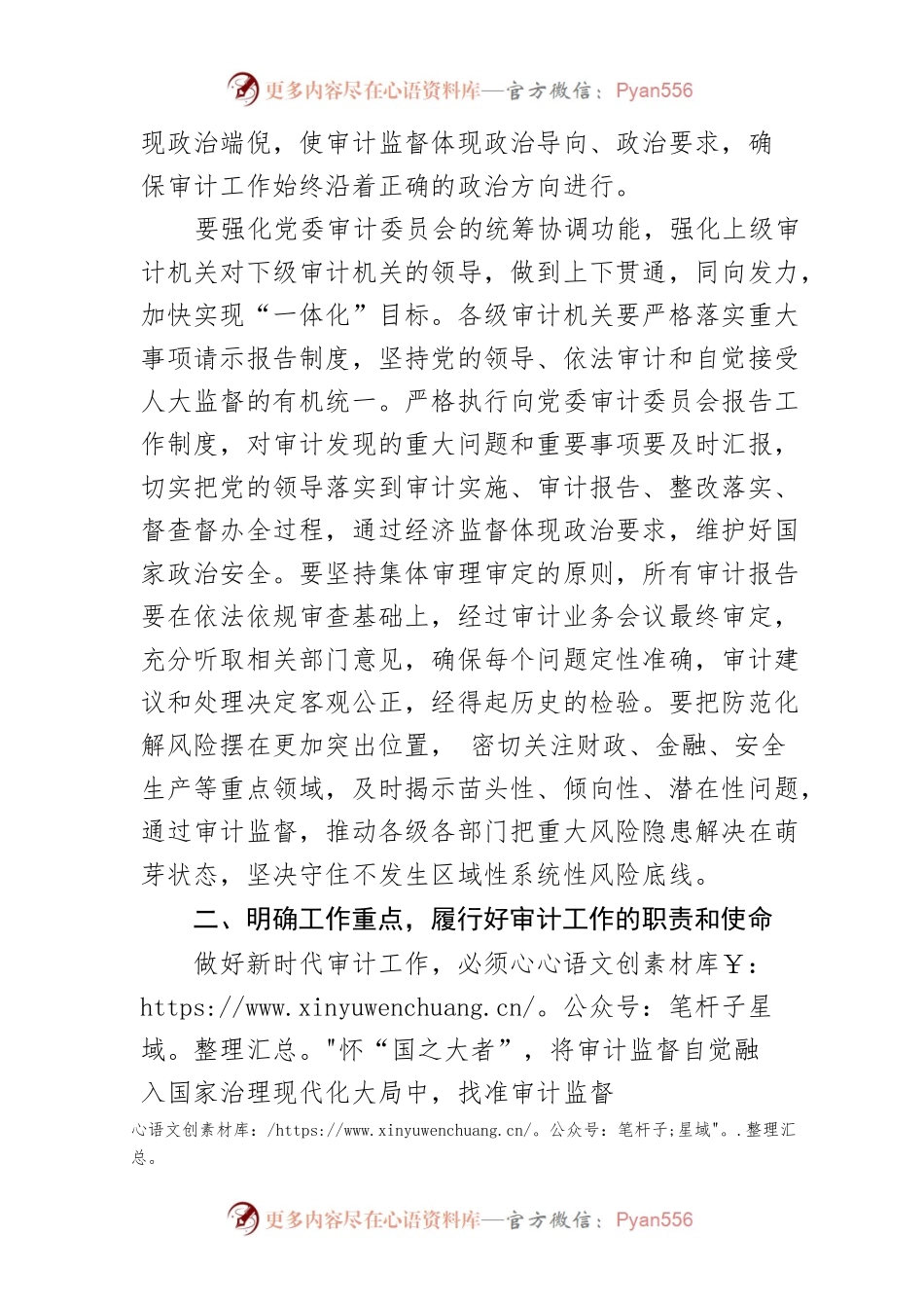【审计工作中心组研讨发言】以高质量审计助推高质量发展.docx_第2页