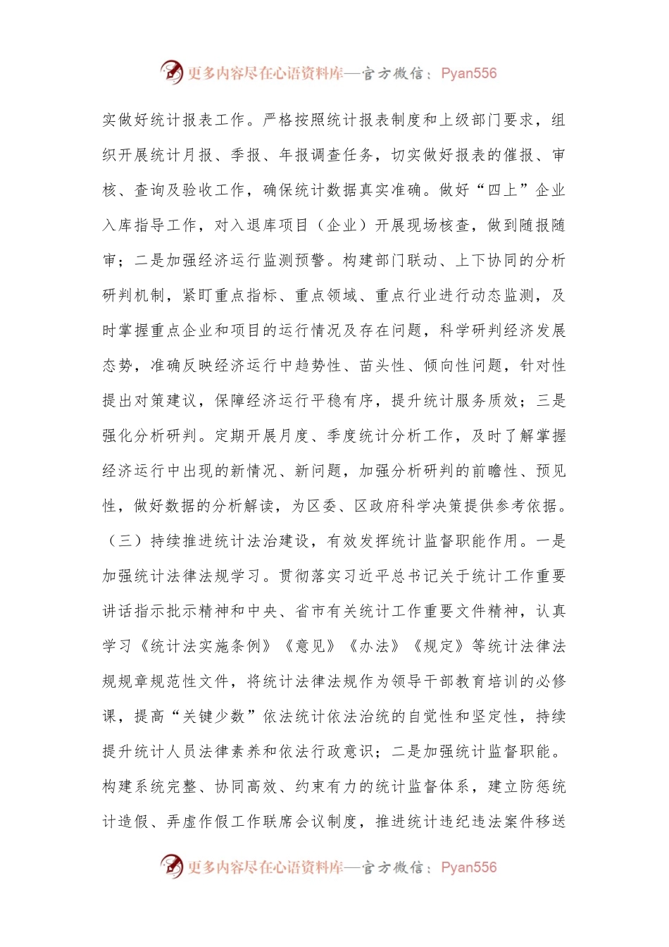X区统计局2024年上半年工作总结和下半年工作计划.docx_第2页
