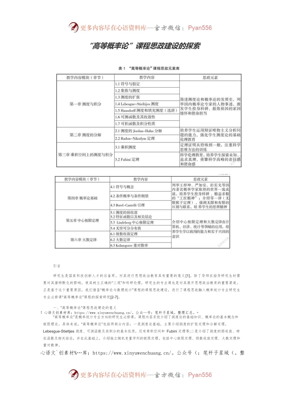 “高等概率论”课程思政建设的探索.docx_第1页