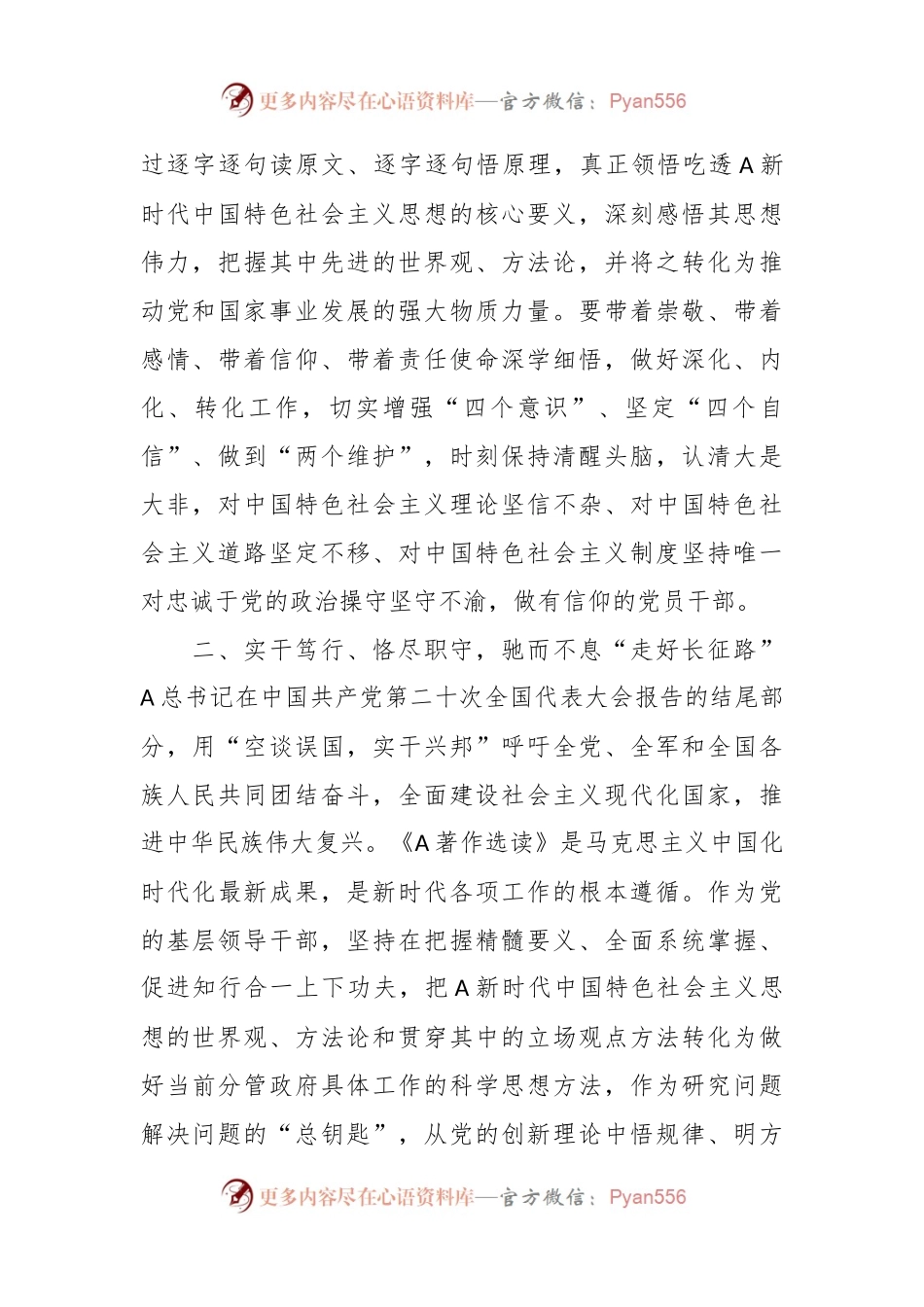 交流发言：实干笃行恪尽职守  驰而不息“走好长征路”.docx_第2页