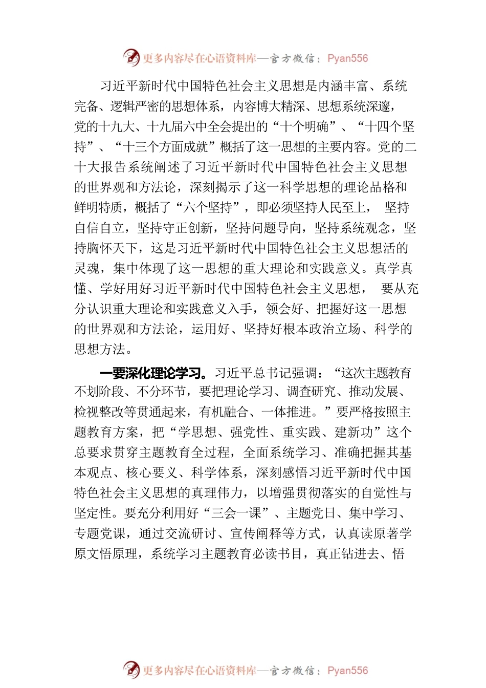 主题教育专题党课讲稿：感悟思想伟力 凝聚奋进力量 以实干担当推动 经济社会发展.docx_第2页