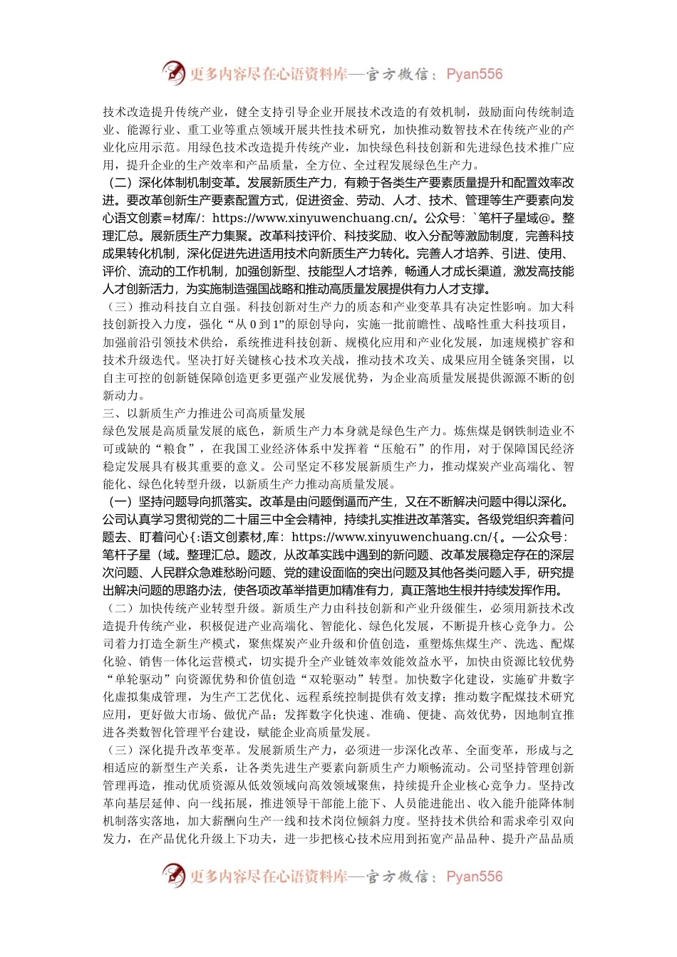 专题党课：加快培育发展新质生产力，推动公司高质量发展.docx_第2页