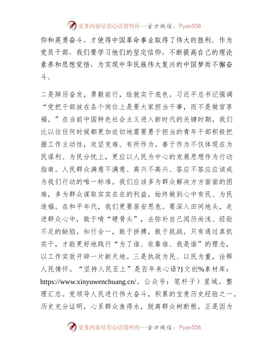 主题教育读书班研讨感悟：绘就实干底色诠释人民情怀.docx_第2页