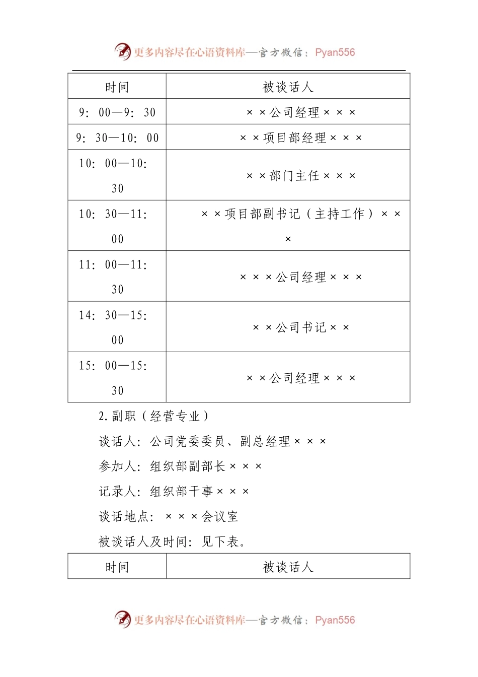 任前廉政谈话及任职谈话工作方案.docx_第2页