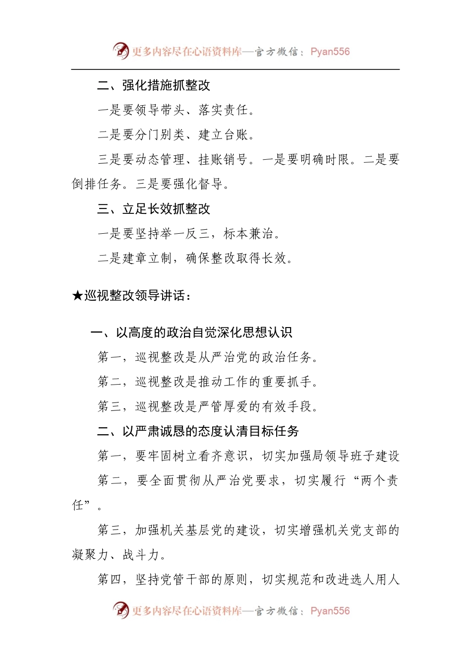 【讲话类】关于巡视整改.docx_第2页