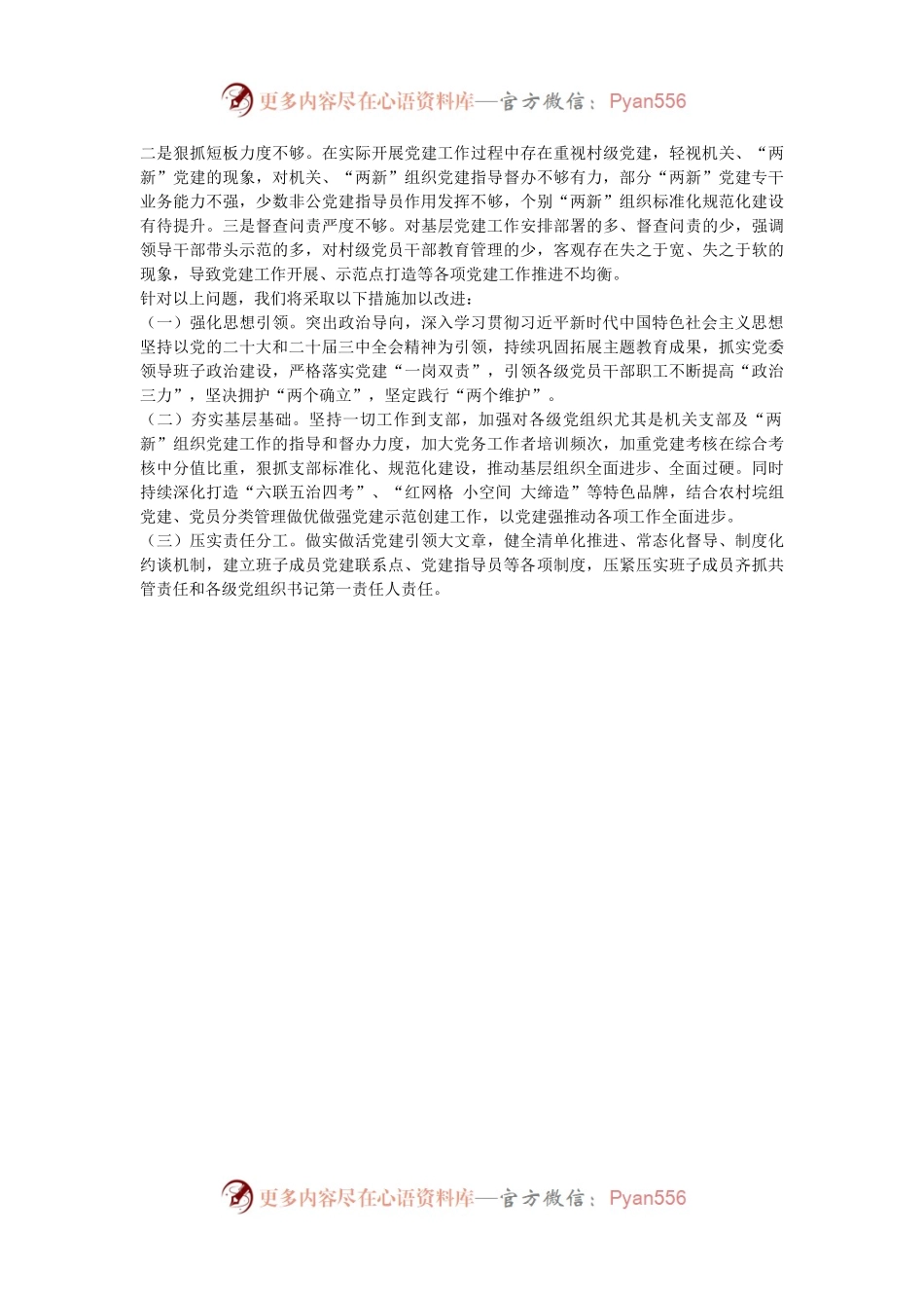 乡镇党委书记2024年度抓基层党建工作述职报告.docx_第2页