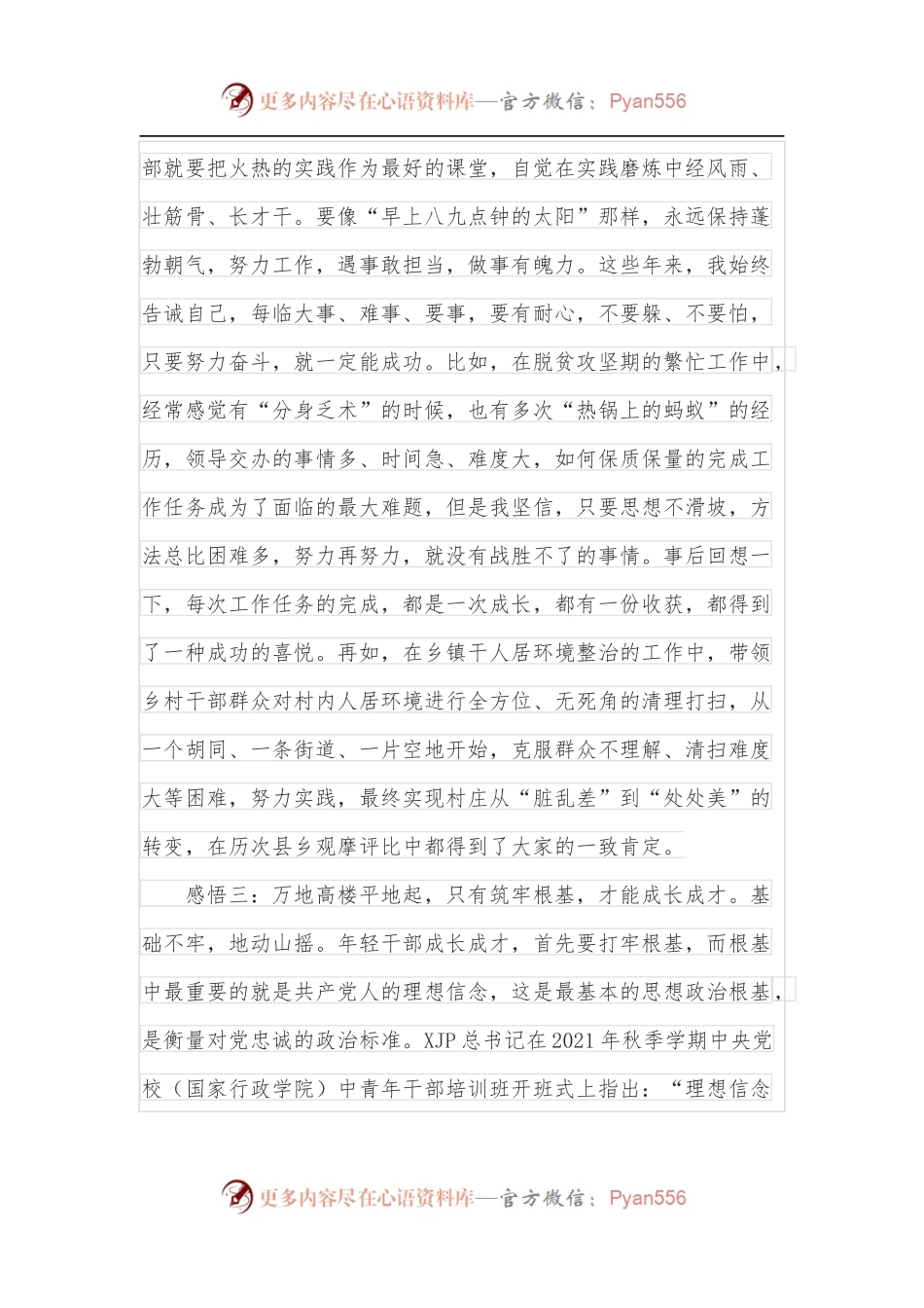 乡镇年轻干部个人工作体会.docx_第2页