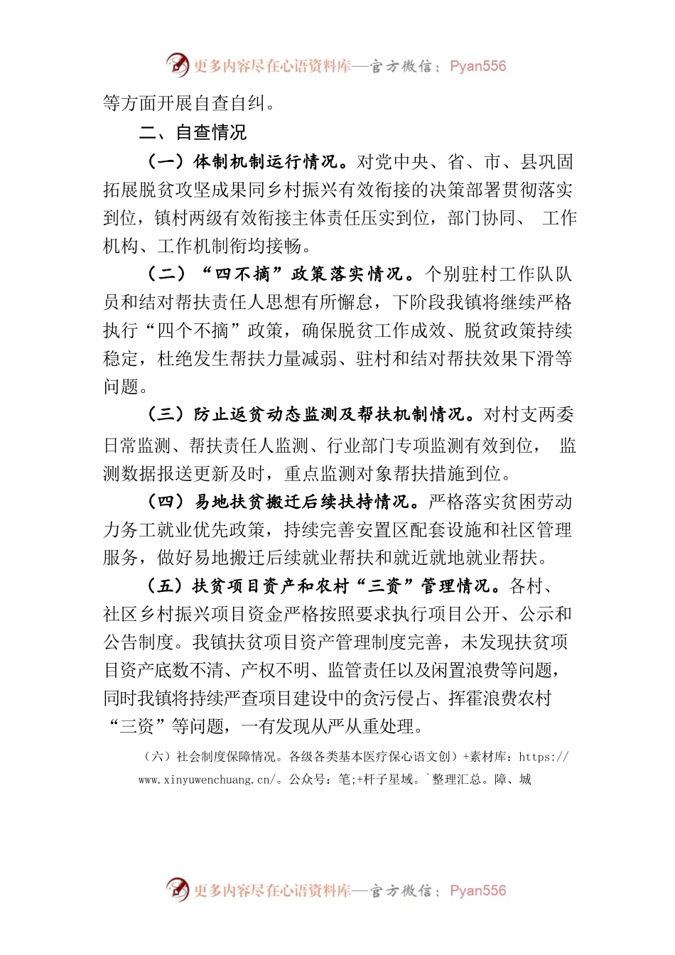 乡村振兴领域监督自查自纠报告.docx_第2页