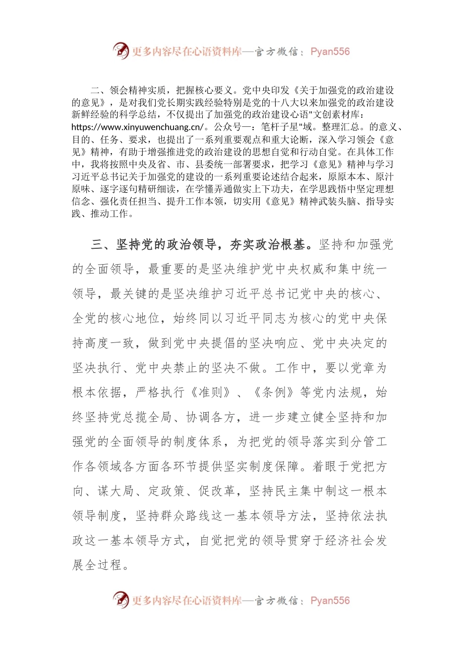 主题教育：常务副县长党的政治建设研讨发言.docx_第2页