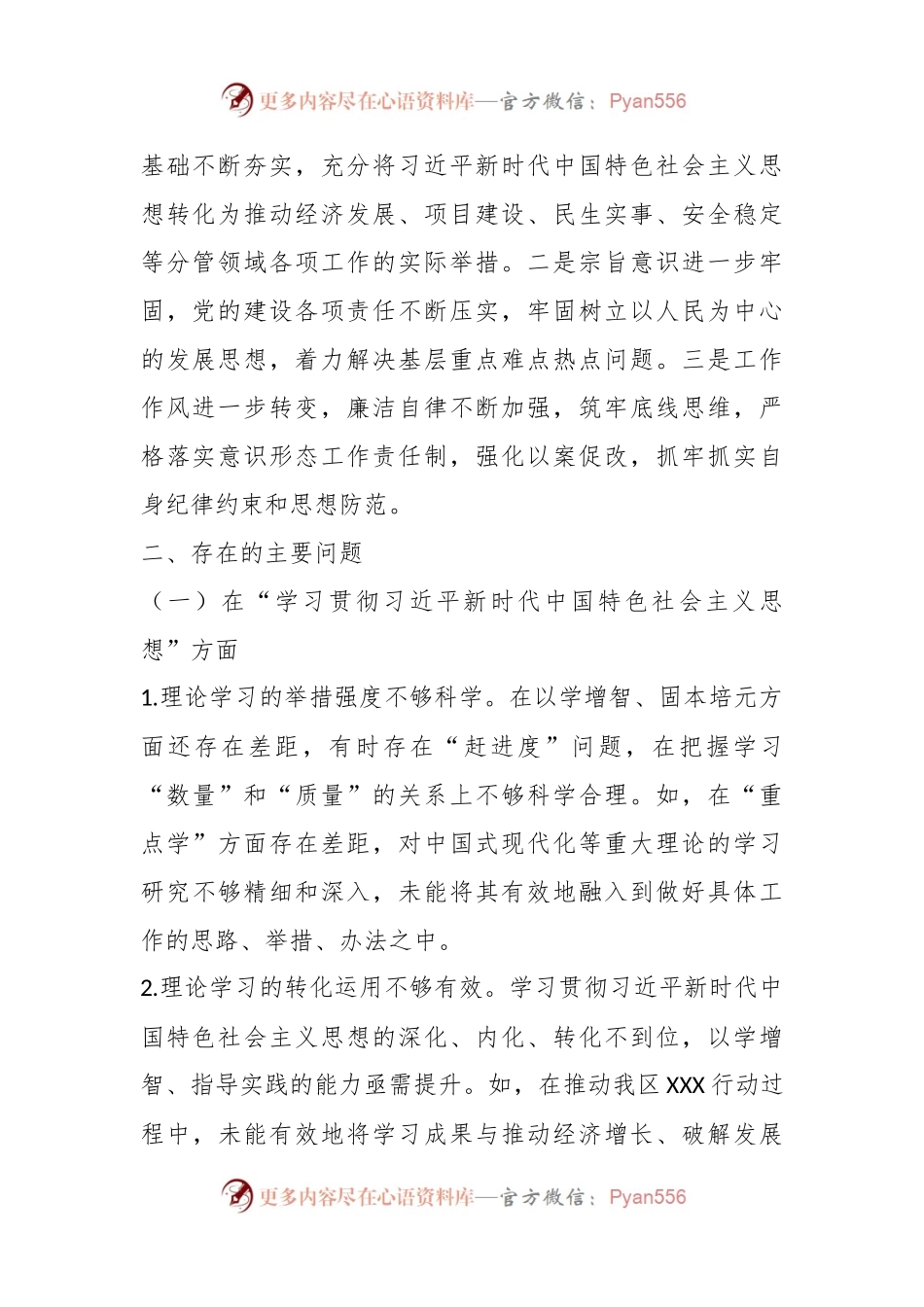 主题教育民主生活会发言稿提纲.docx_第2页