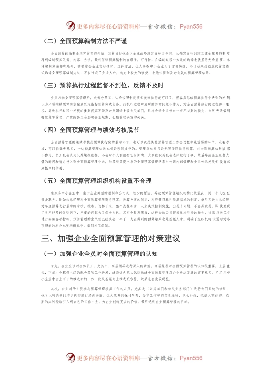 【讲义文稿】企业全面预算管理探析.docx_第2页