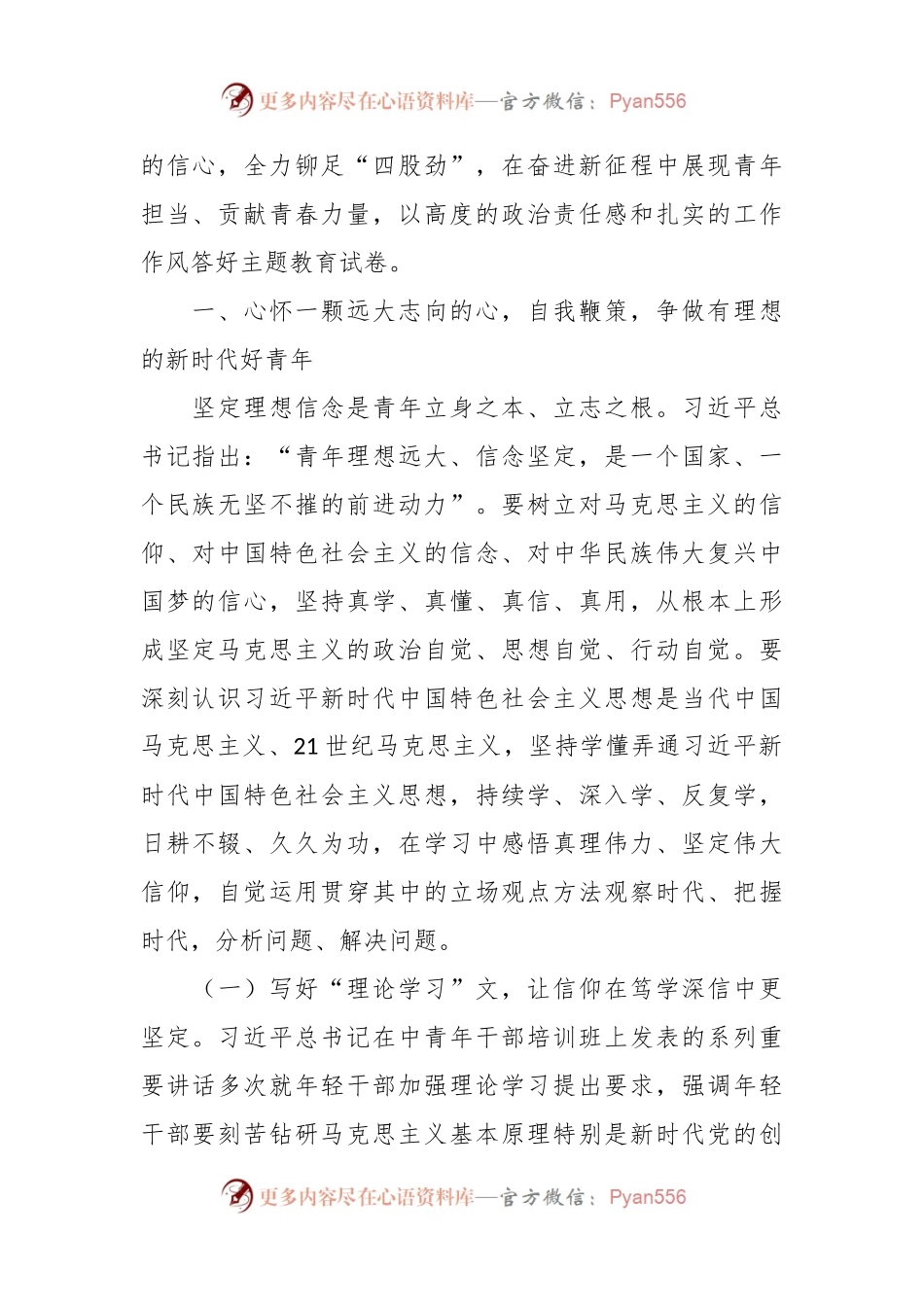 专题党课：青年干部要上好主题教育这门“必修课”.docx_第2页