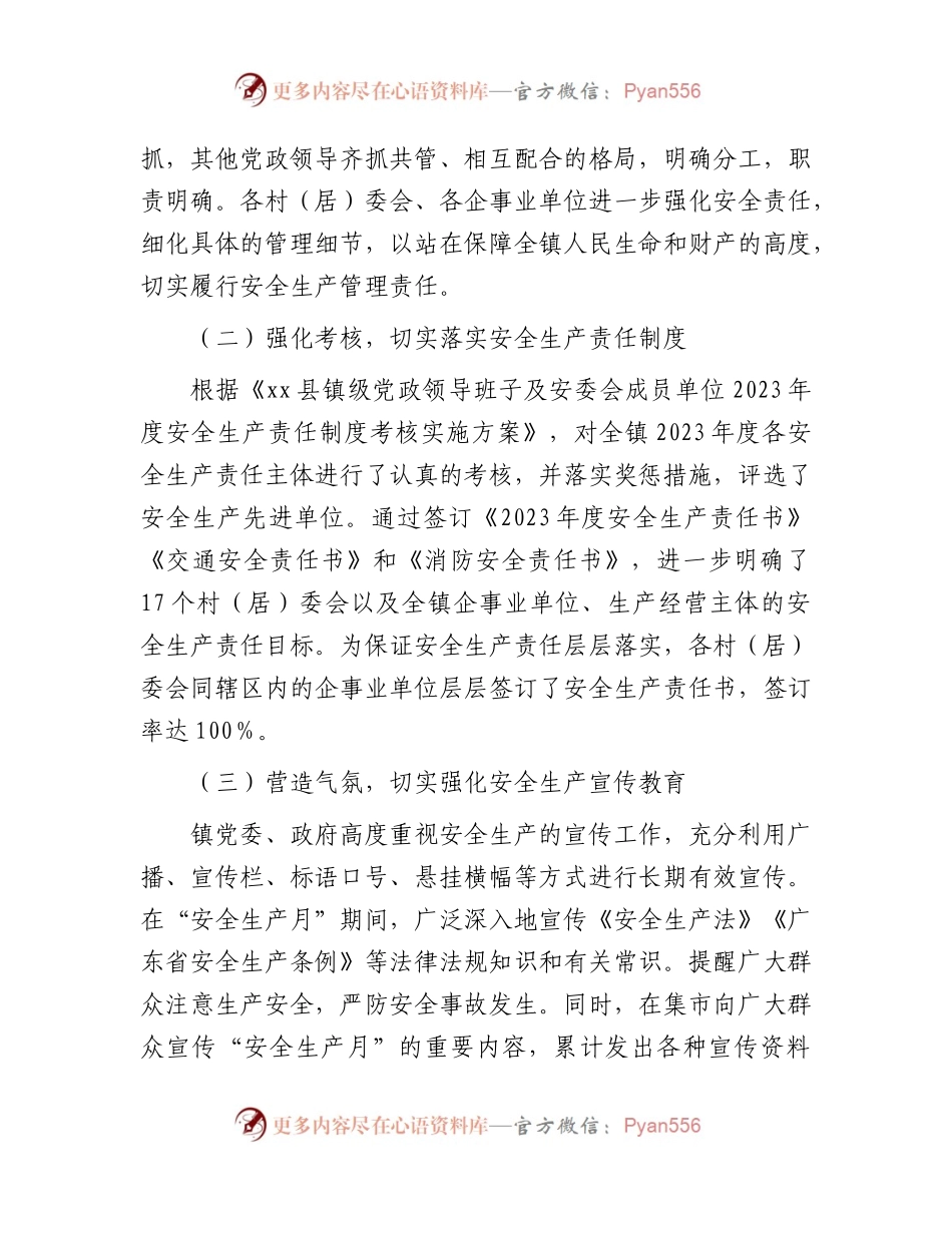 乡镇2023上半年安全生产工作总结3000字.docx_第2页
