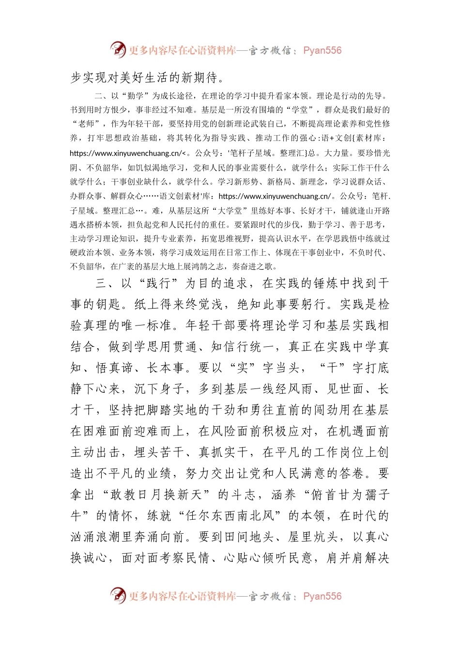 主题教育研讨交流发言：砥砺青春强本领扎根基层显担当.docx_第2页