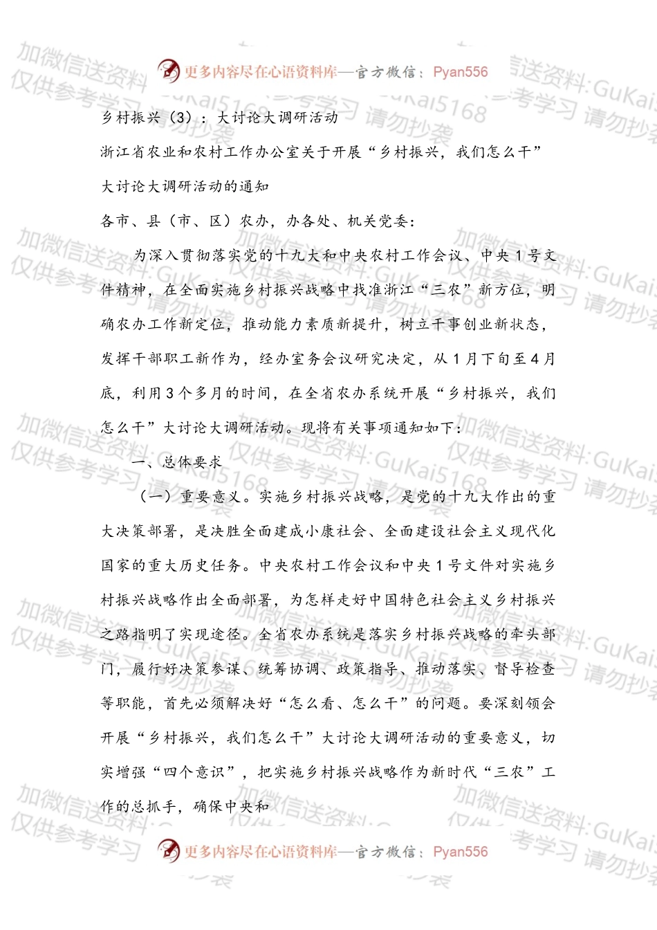 乡村振兴（3）：大讨论大调研活动.docx_第1页