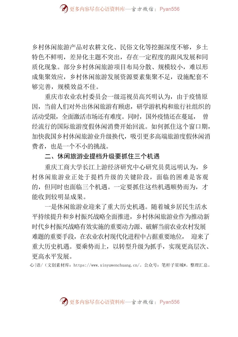 休闲旅游业如何在乡村振兴中越走路越宽.docx_第2页