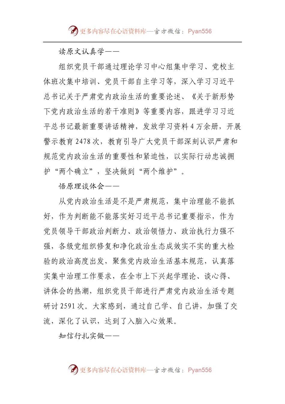 严肃党内政治生活工作综述.docx_第2页