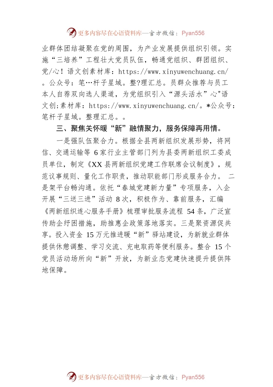 两新党建工作汇报.docx_第2页