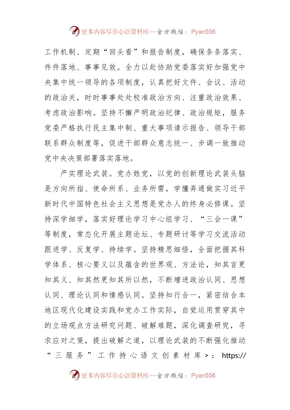 交流发言稿：严字当头实处发力谱写新时代党办工作新篇章.docx_第2页