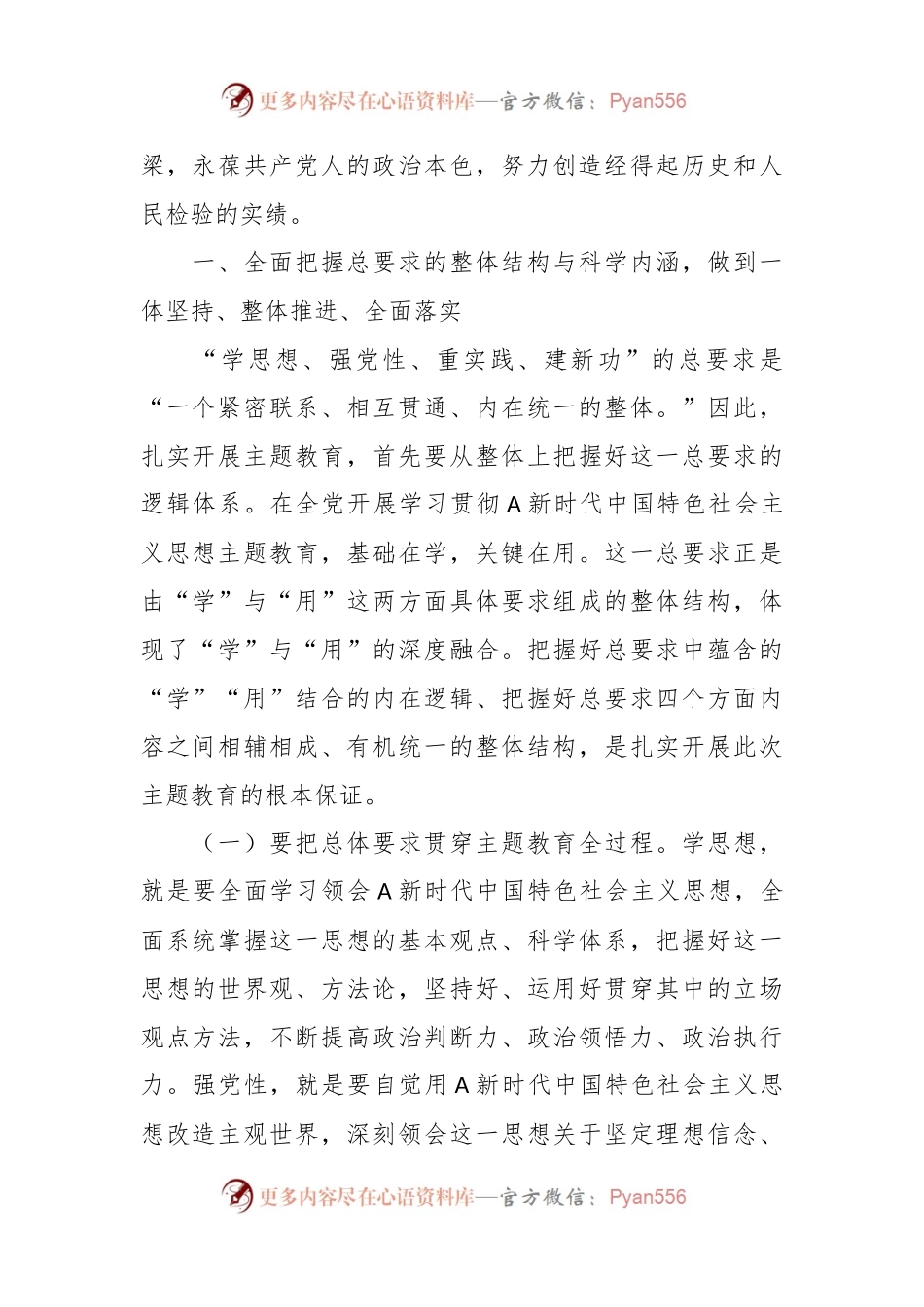 主题教育专题党课：把握总要求取得新成效.docx_第2页