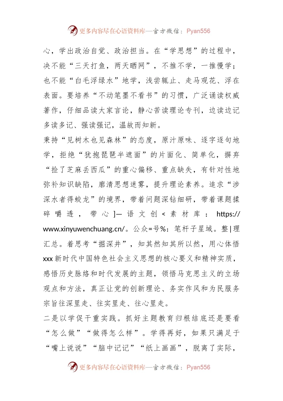 主题教育发言提纲：以学促干重实践 以学正风抓整改.docx_第2页