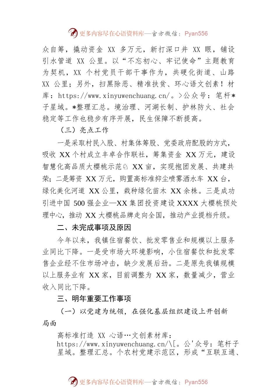乡镇在全市重要工作务虚会议上的发言材料.docx_第2页