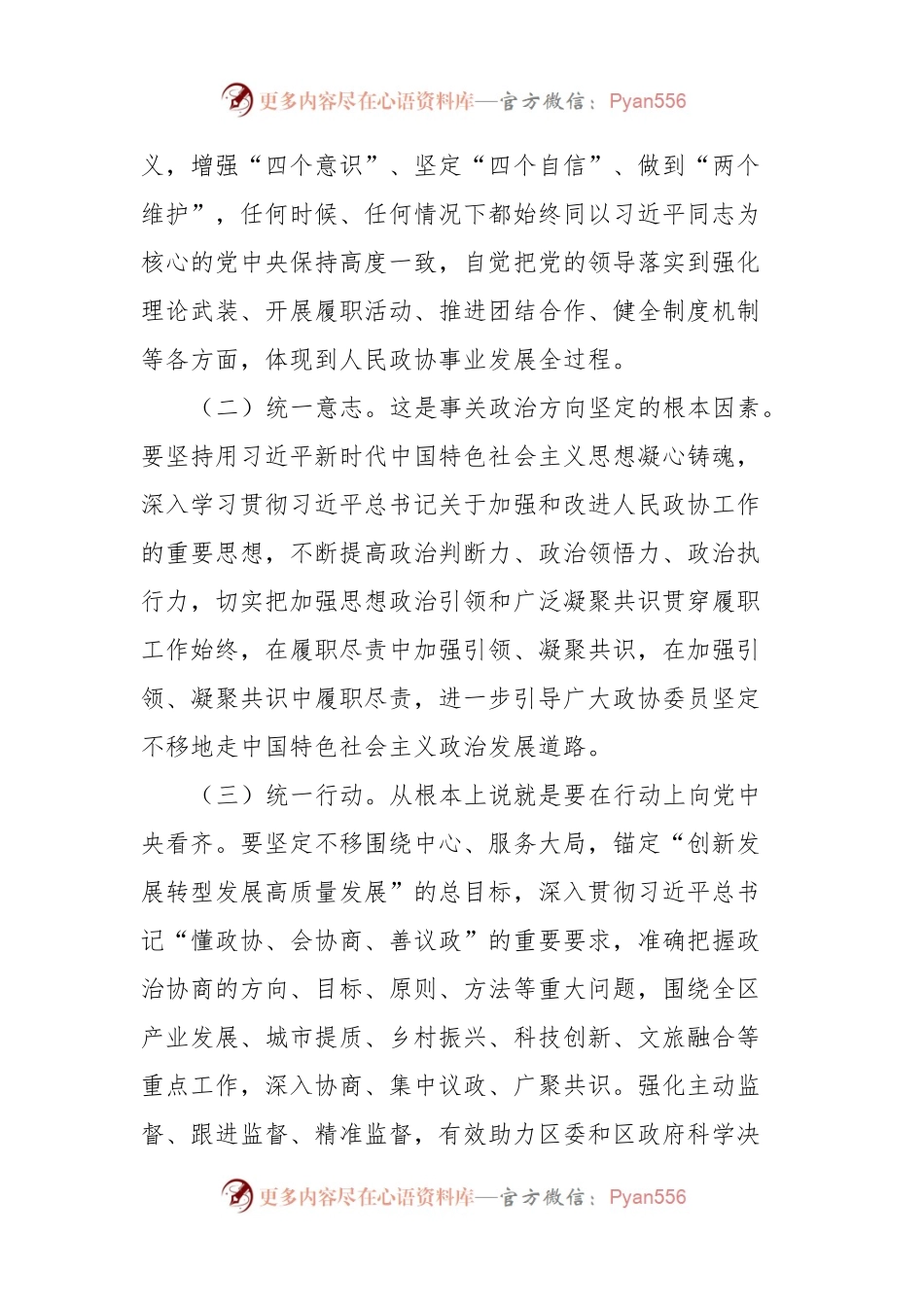 中心组发言稿材料：聚力大团结大联合努力画出最大同心圆.docx_第2页