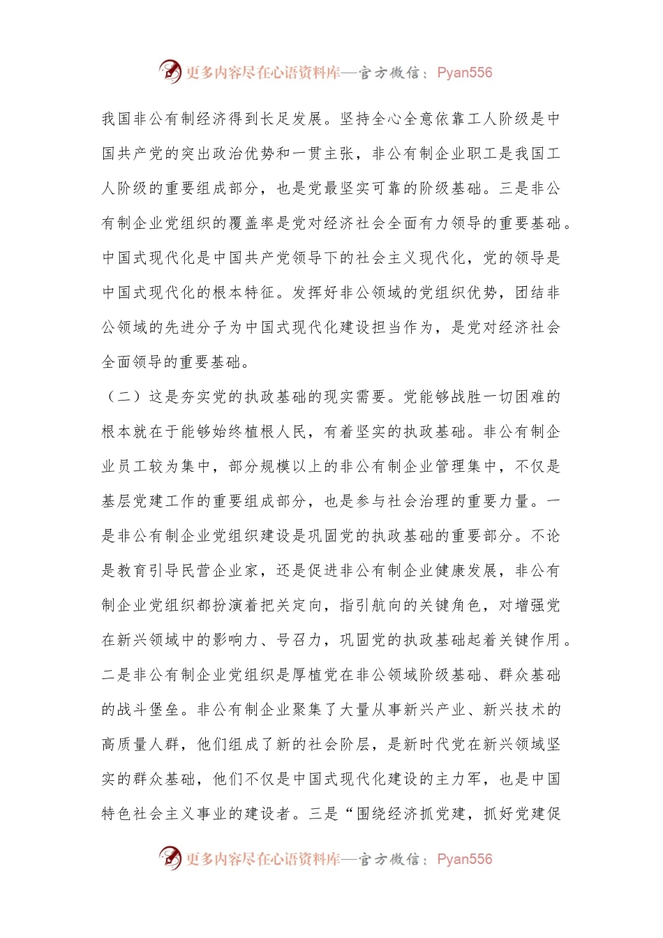 专题党课：新时代加强非公有制企业党建工作的路径.docx_第2页