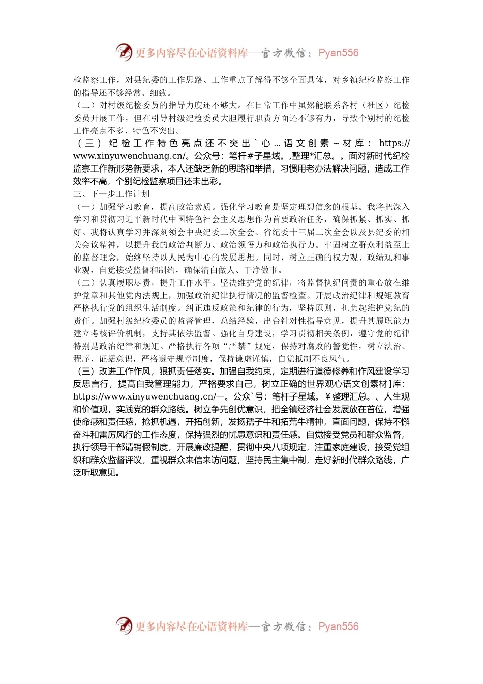 乡镇纪委书记2024年述职报告.docx_第2页