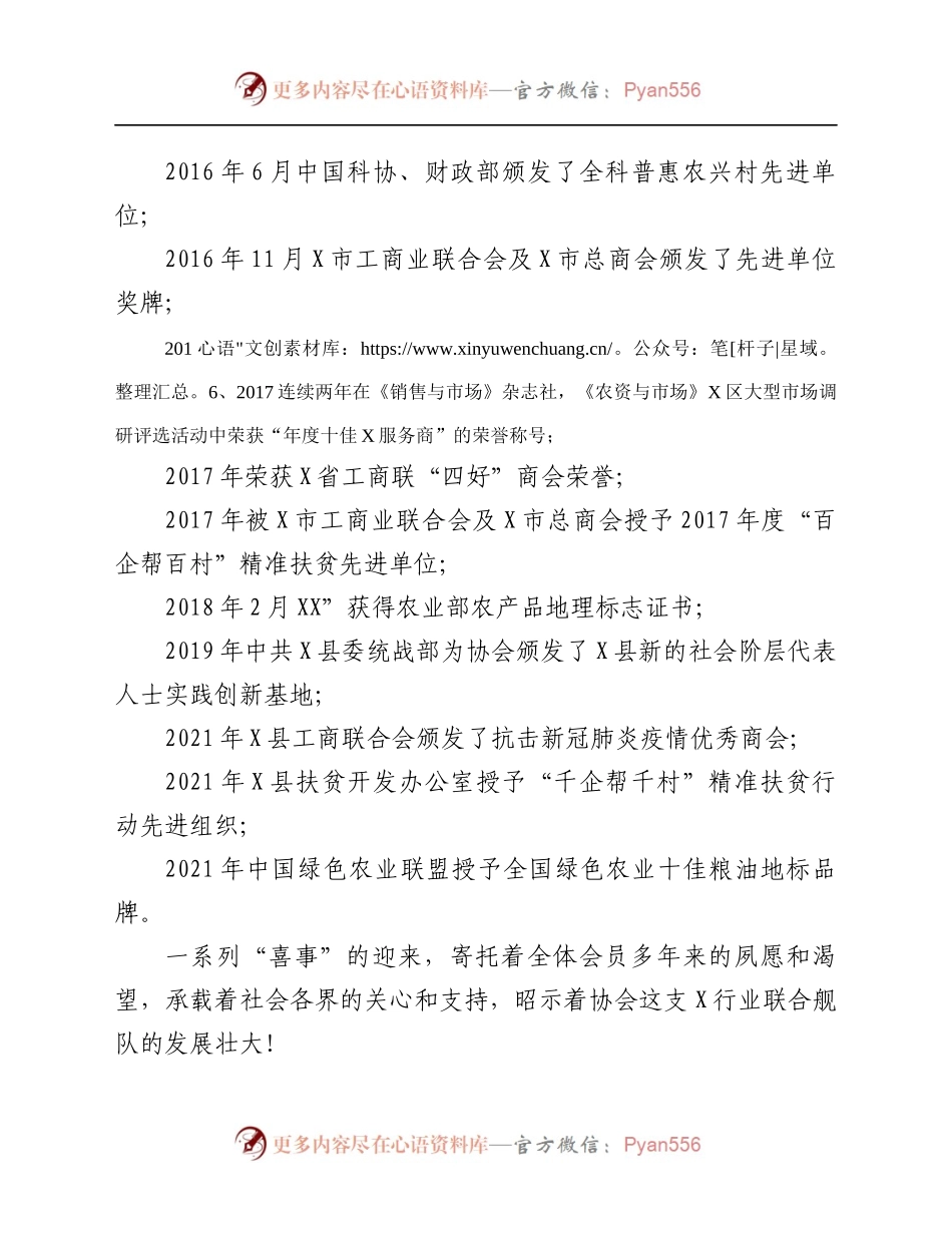 产业协会工作总结.docx_第1页