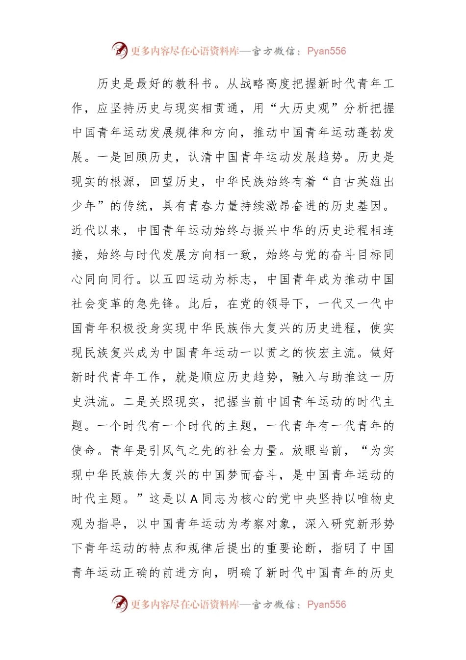 专题党课：提高政治站位 抓住核心关键 做好新时代青年工作.docx_第2页