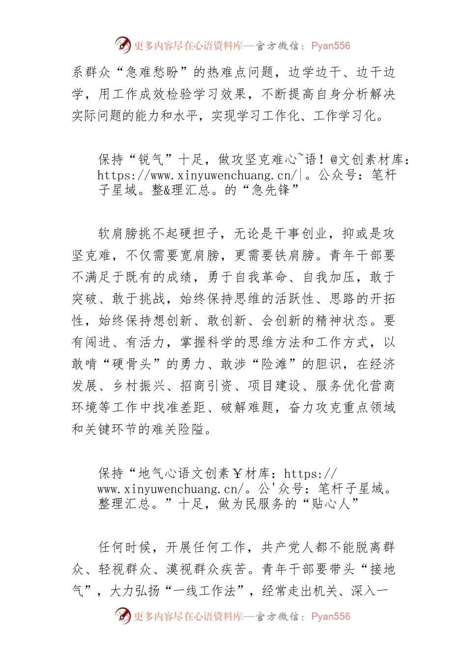 【青年干部工作体会文章】青年干部当在推进“两个革命”中展示新形象.docx_第2页