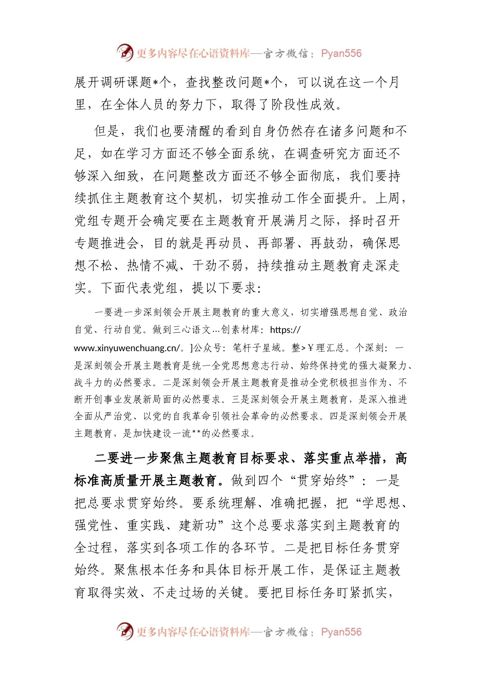 书记在主题教育推进会上的讲话.docx_第2页