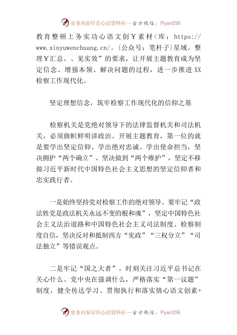 【检察长主题教育研讨发言】切实做到主题教育与检察工作两手抓两促进.docx_第2页