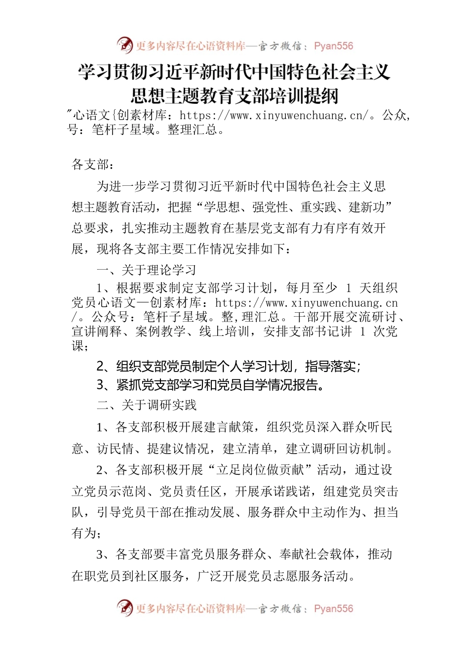 主题教育支部培训提纲.docx_第1页