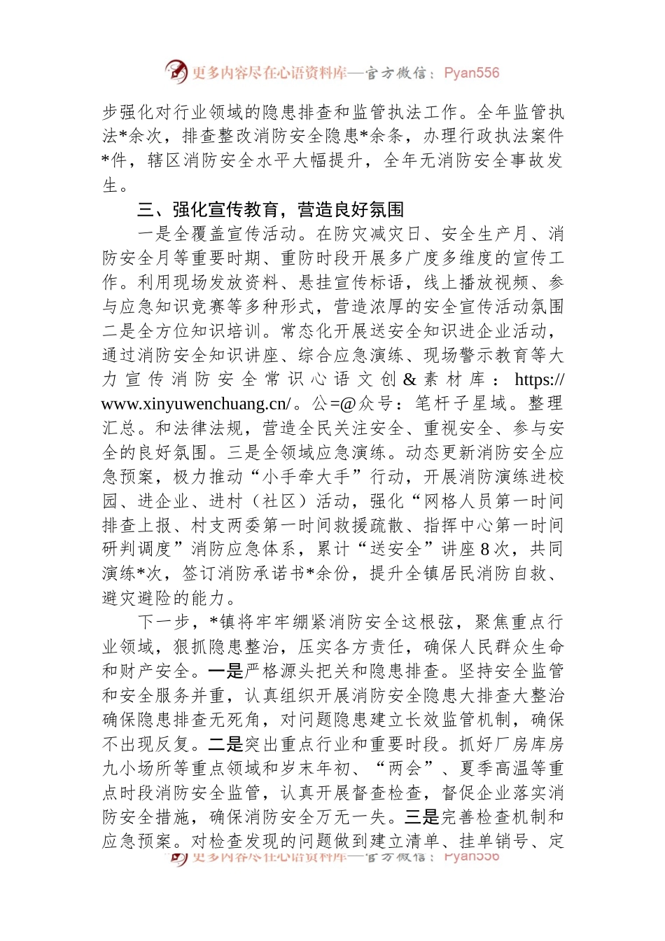 乡镇在2024年消防工作会议上的交流发言.docx_第2页