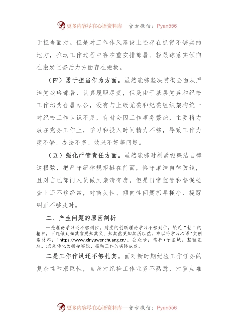 主题教育暨教育整顿专题民主生活会对照检查材料发言稿提纲.docx_第2页