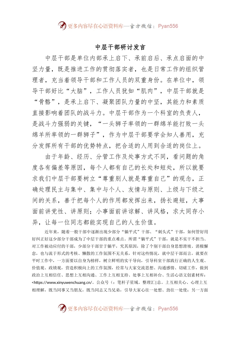 中层干部研讨发言.docx_第1页