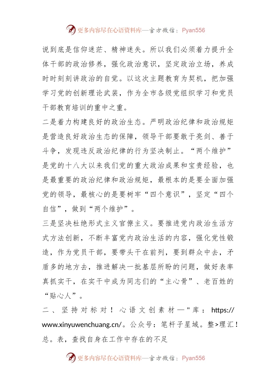 主题教育市委领导学习坚决防止形式主义、官僚主义和坚决杜绝“低级红”“高级黑”情况中心组发言材料.docx_第2页
