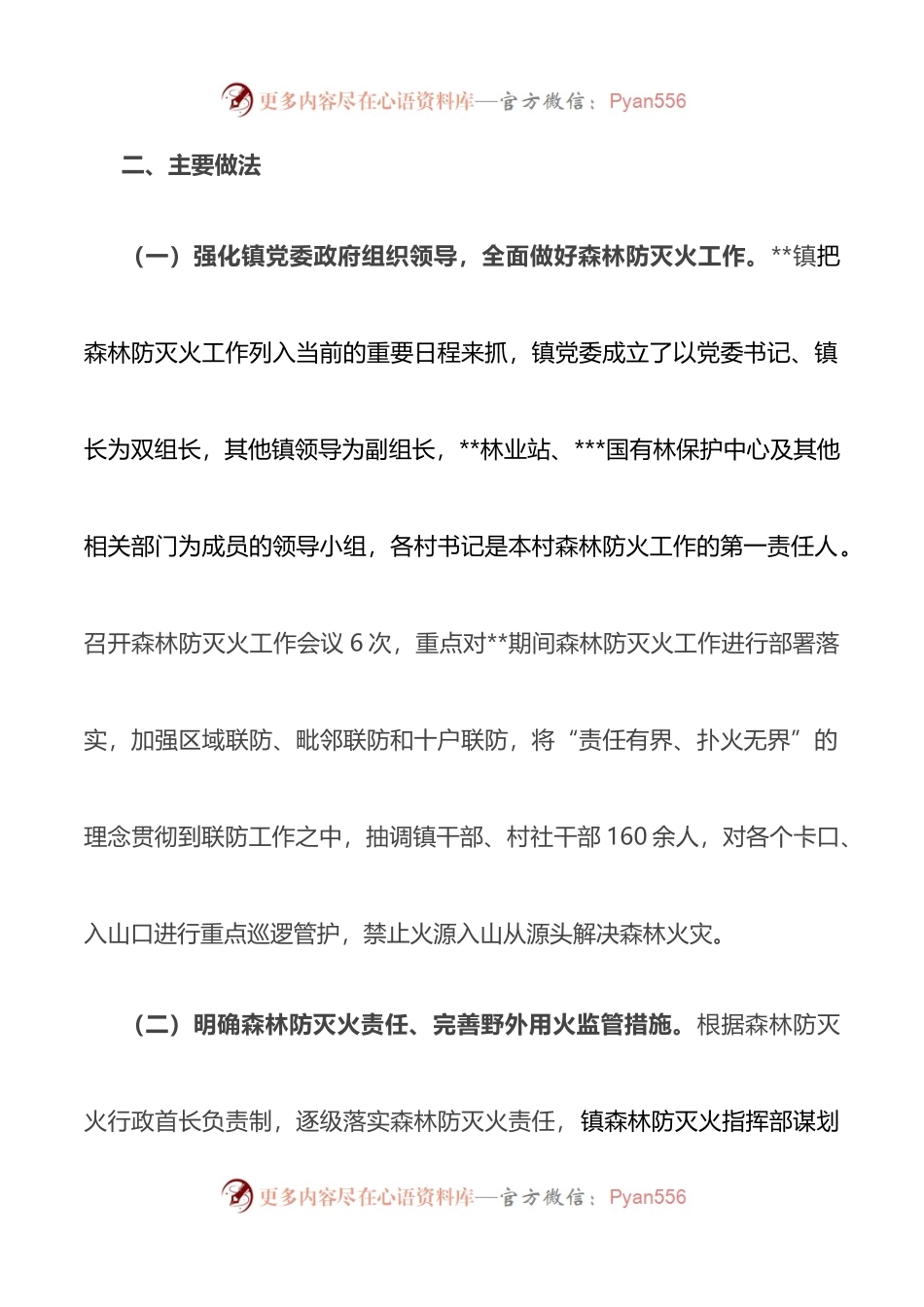 乡镇森林防灭火工作总结汇报.docx_第2页