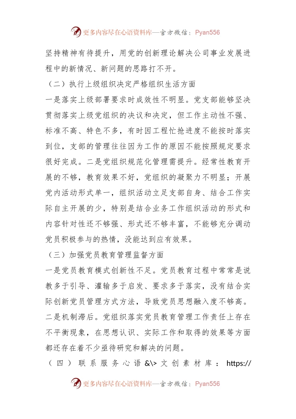 主题教育专题组织生活会党支部对照检查材料.docx_第2页