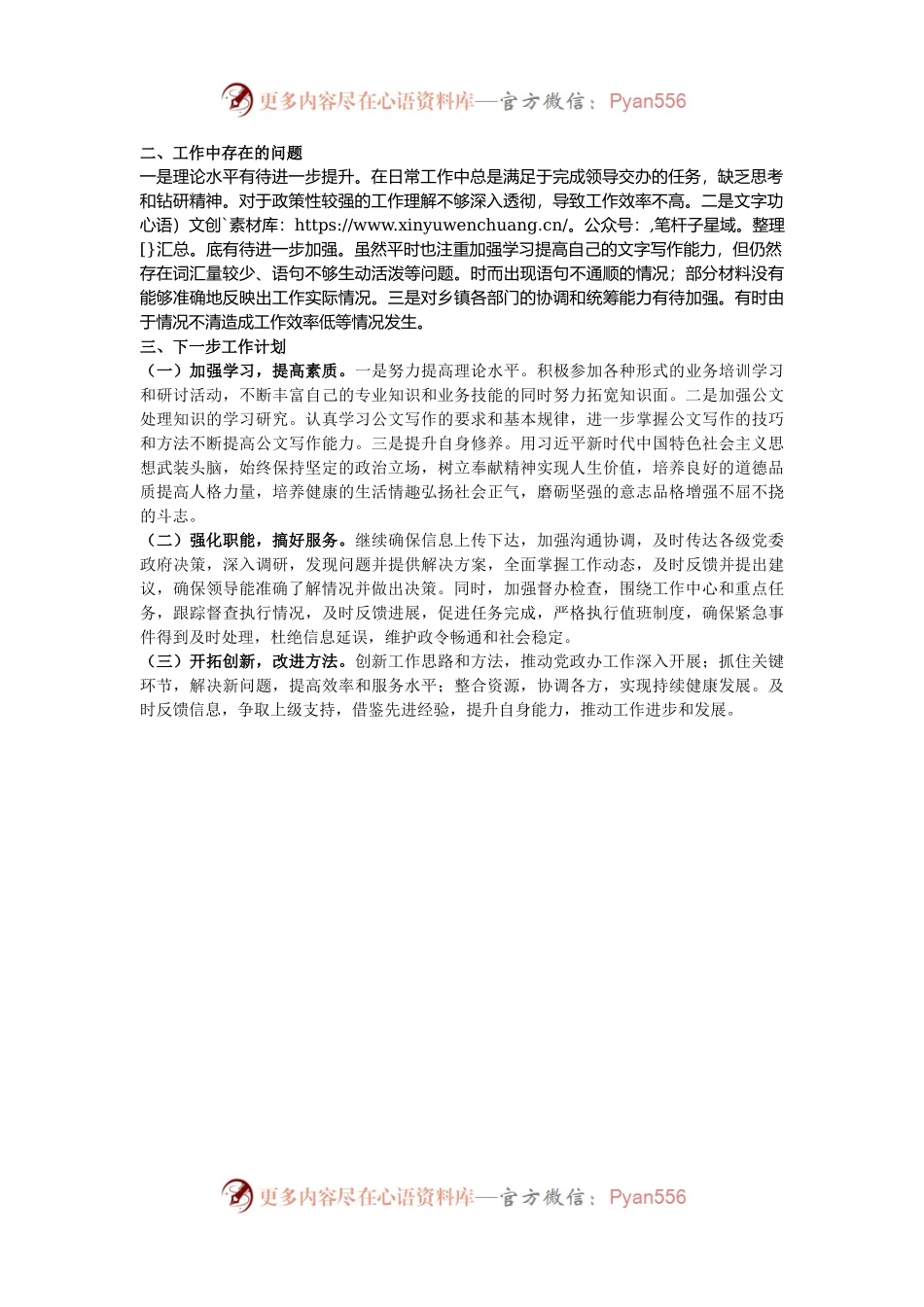 乡镇党政办2024年工作总结.docx_第2页
