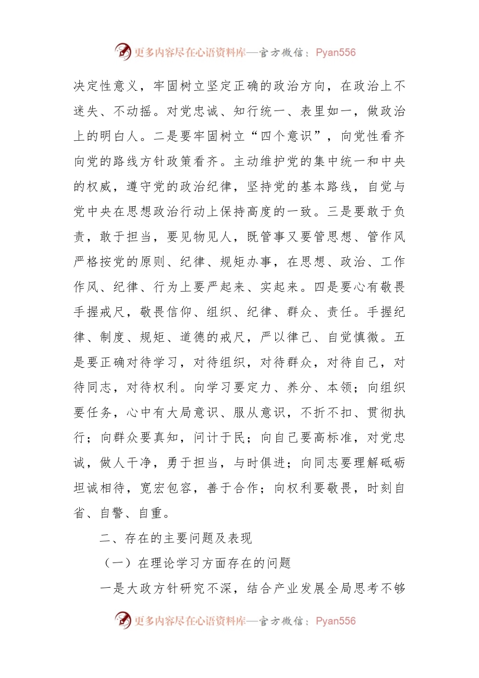 主题教育专题民主生活会个人发言稿提纲（集团党委书记、董事长）.docx_第2页
