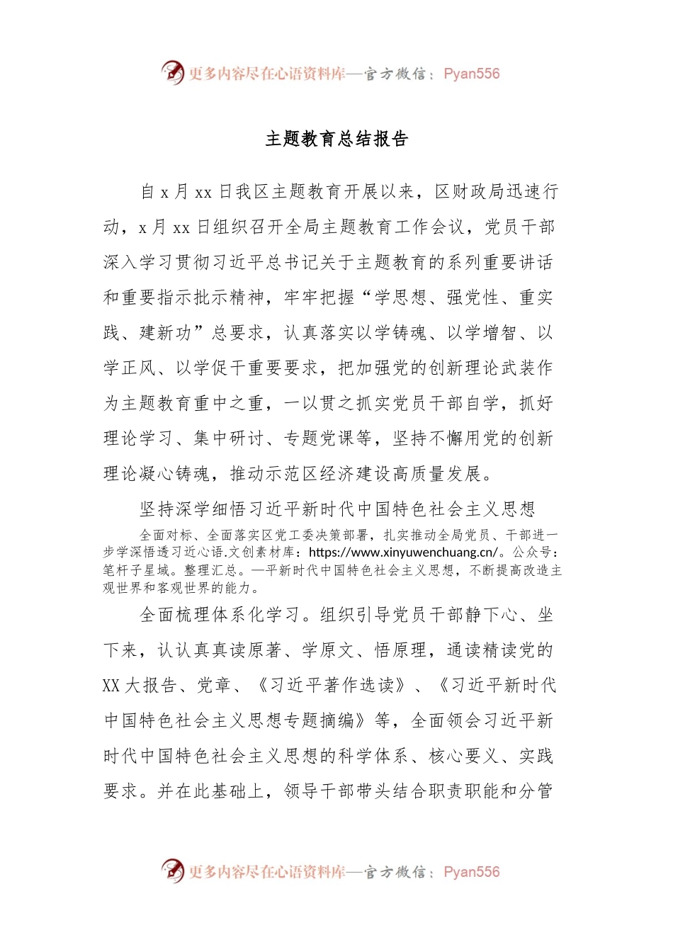 主题教育总结报告.docx_第1页