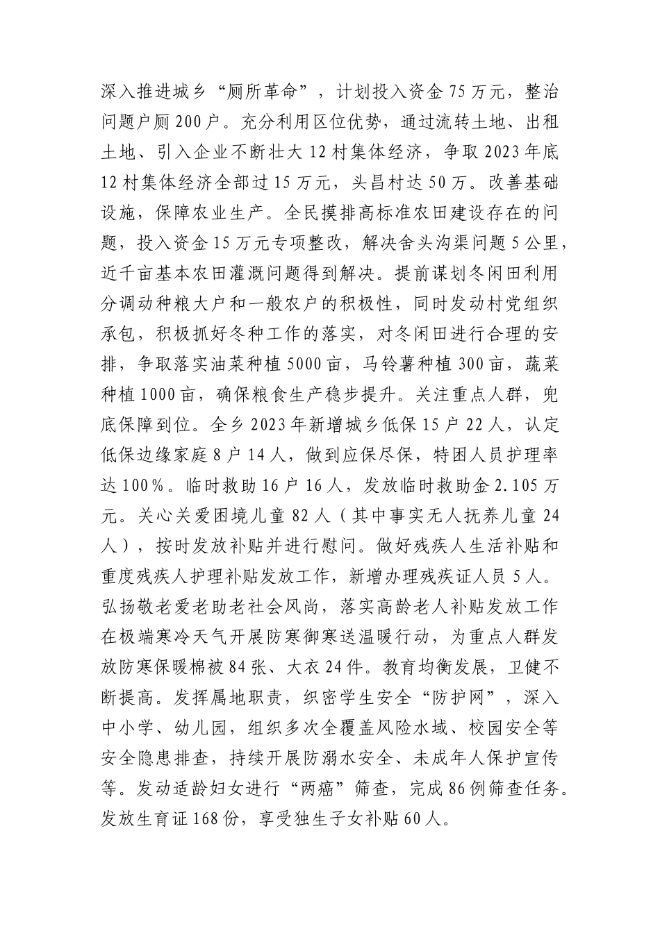 乡2023年工作总结.docx_第2页