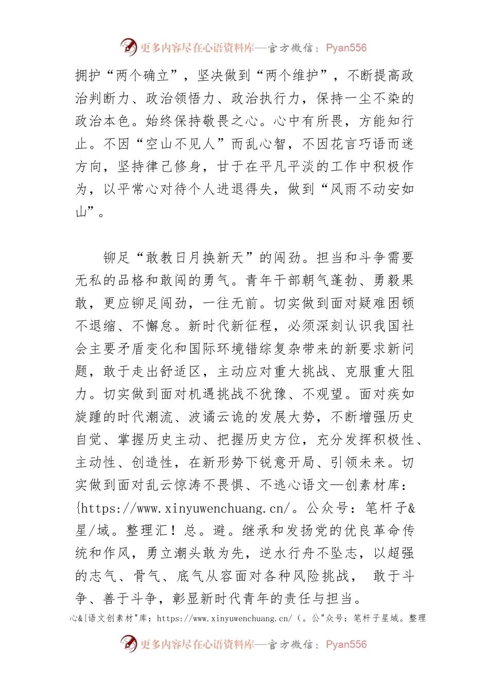 【青年干部中心组研讨发言】青年干部要铆足“四股劲”.docx_第2页