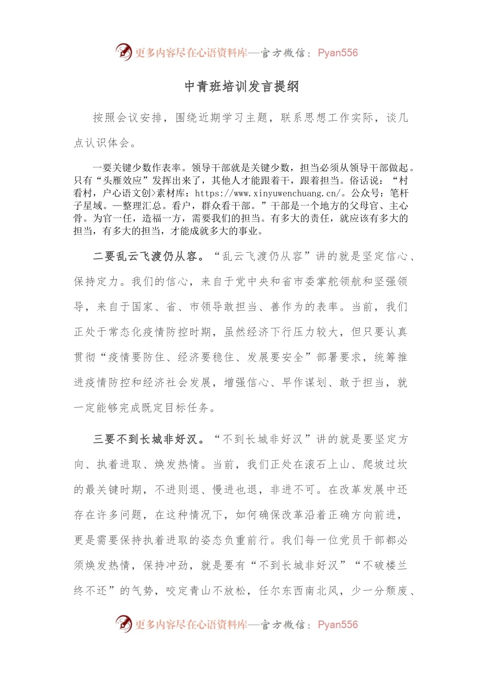 中青班培训发言提纲.docx_第1页