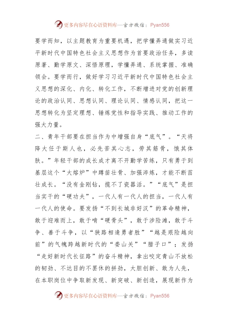 交流发言：坚定理想信念争做新时代“三气”青年.docx_第2页