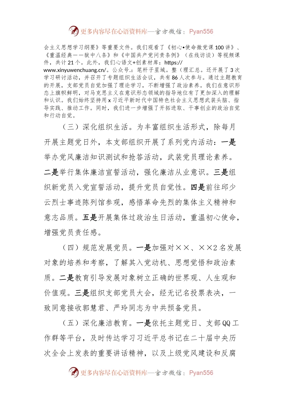 党支部书记2024年抓党建述职报告.docx_第2页